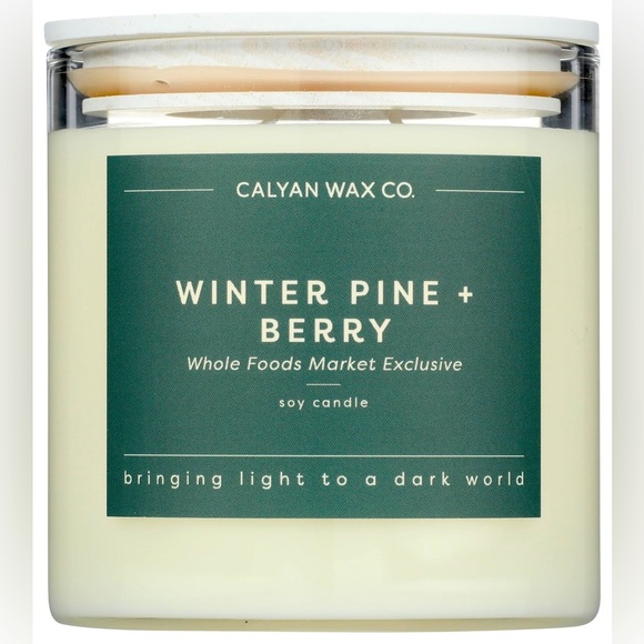 Calyan Wax Co. Other - Winter Pine + Berry Soy Candle, 8.8 oz